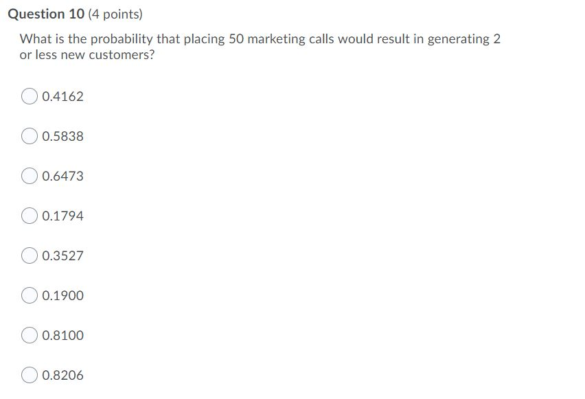 A telephone call center where people place