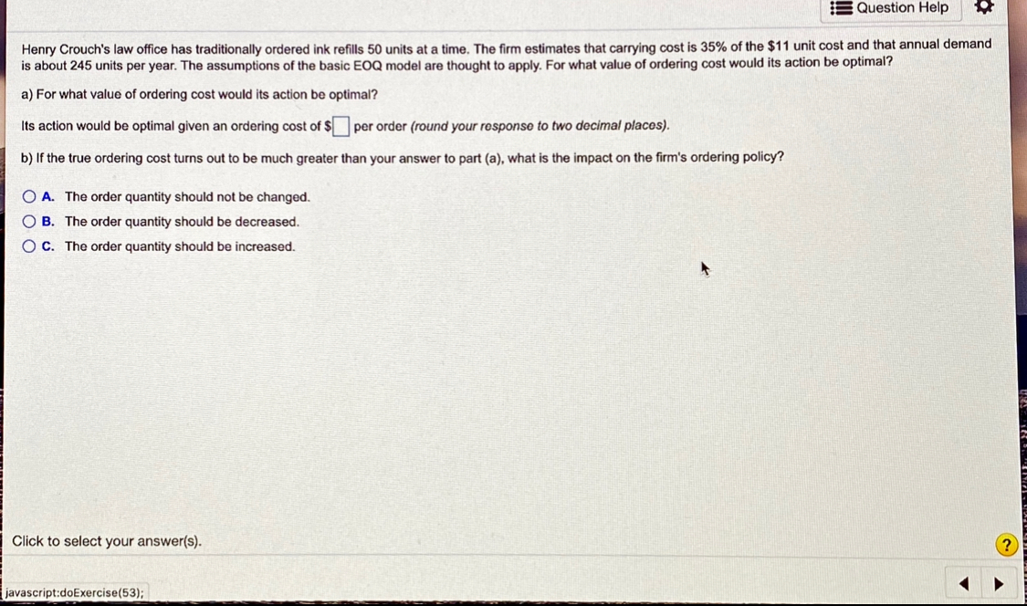 Henry Crouch's law office has traditionally