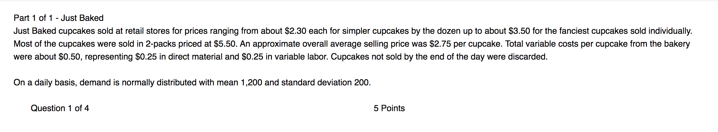 Part 1 of 1 - Just Baked Just Baked cupcakes sold