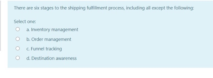 An offsite payment gateway is: Select one: a. A