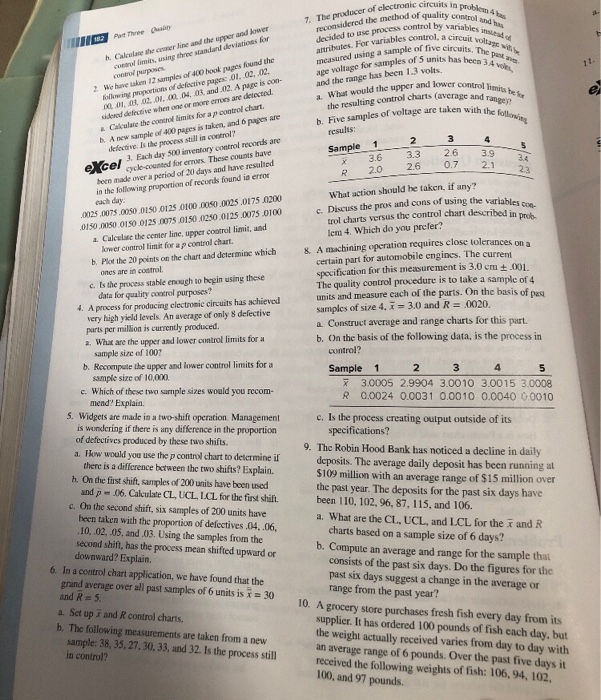 excel problem what kind of information? because