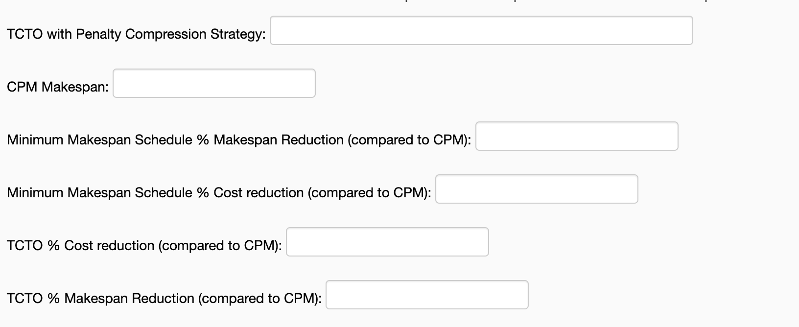 develop a project schedule and would like to