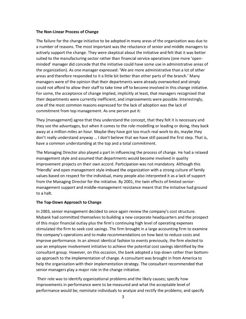 Questions 1 With reference to the case study,