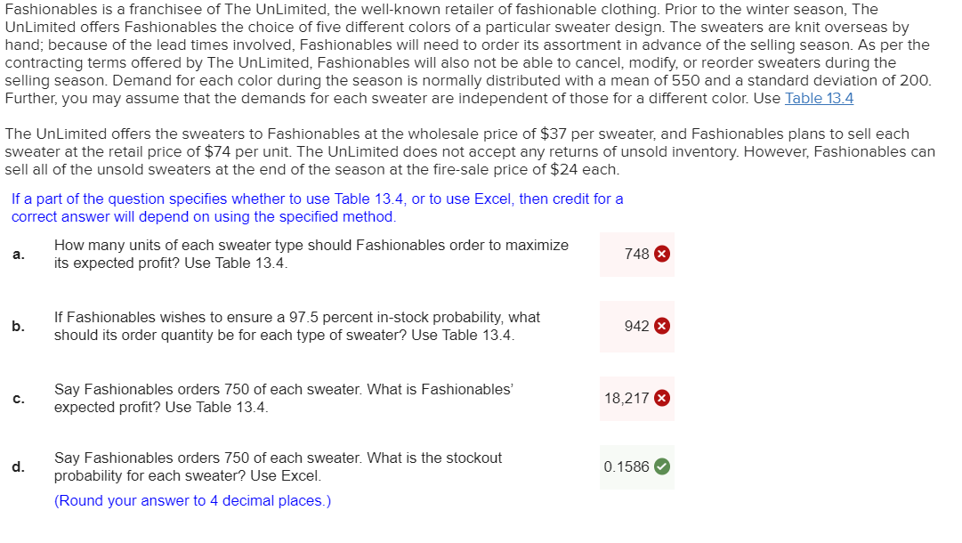 FOR PART A AND B PLEASE USE EXCEL RATHER THAN THE