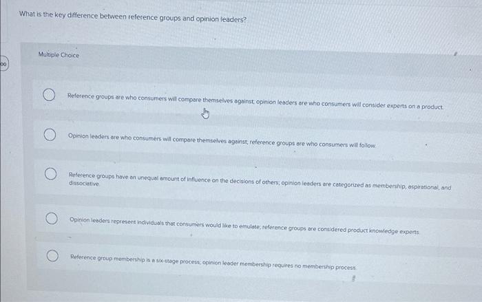 What is the key difference between reference