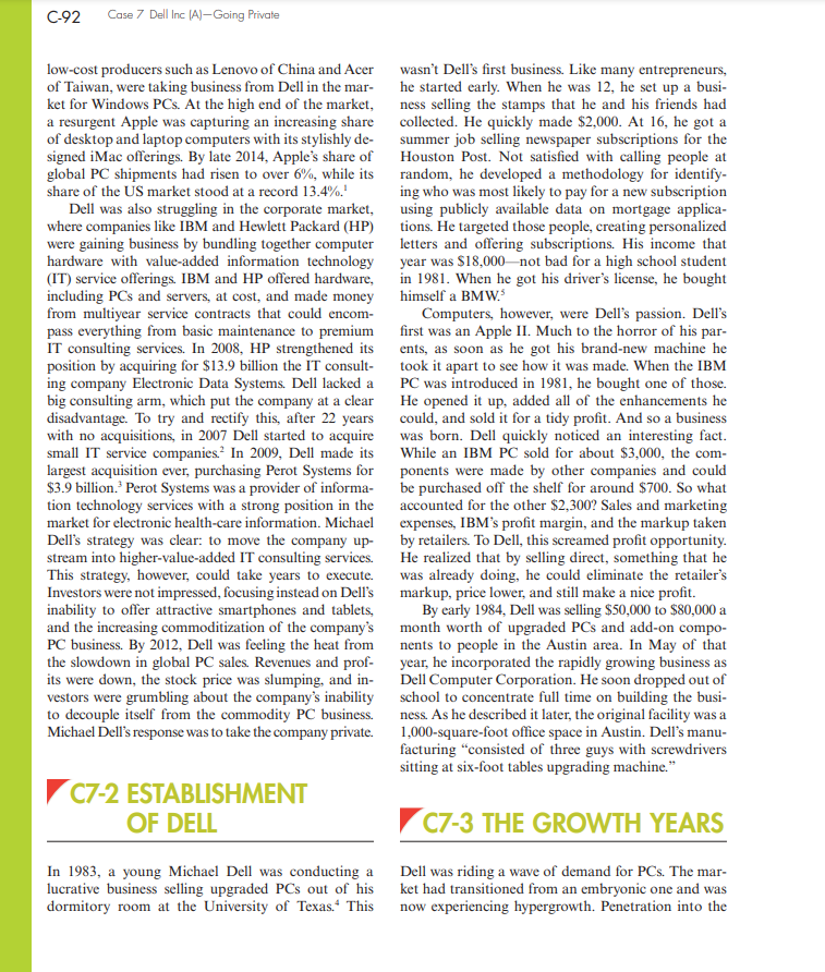 1. Make a PESTLE Analysis of Opportunities and