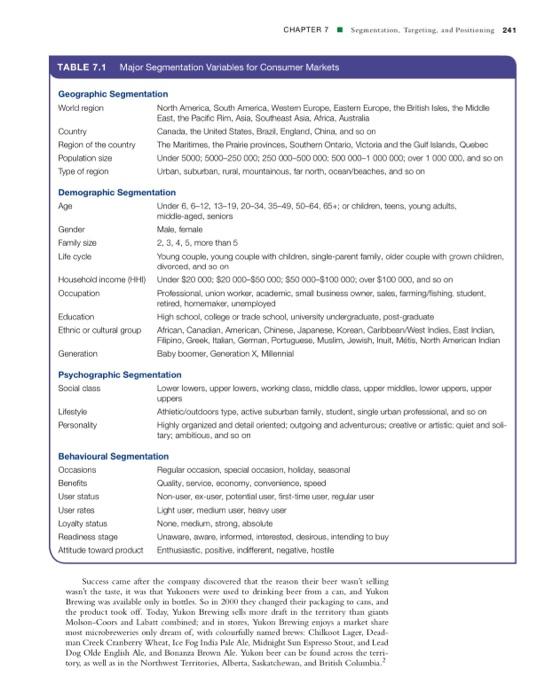 CHAPTER 7 Sementation, Target, and Pesting 241