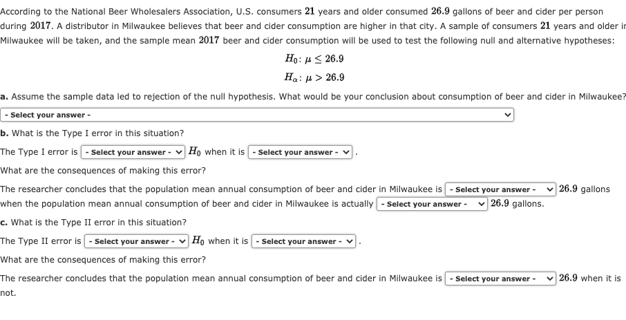According to the National Beer Wholesalers