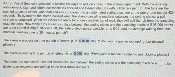 A U.S. Postal Service supervisor is looking for