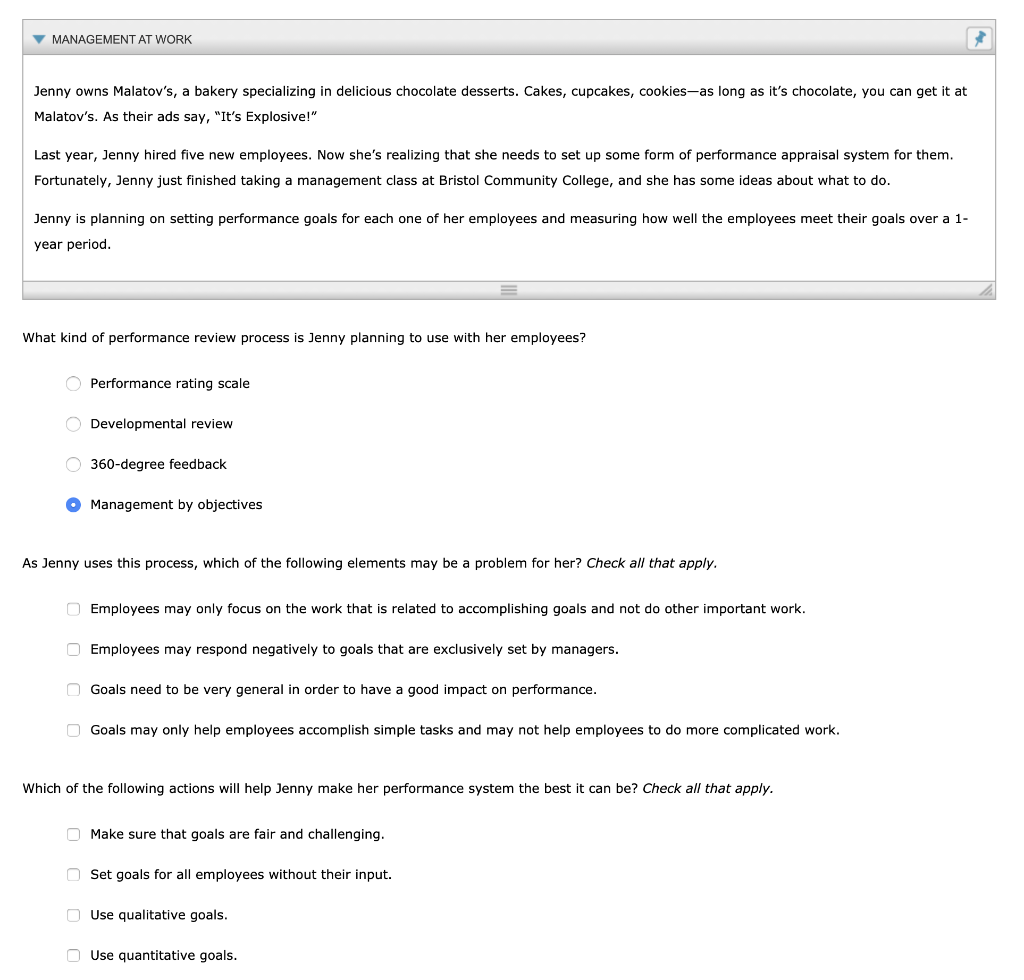 4. Goals and performance feedback (Connect,