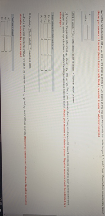 A consumer preference study compares the effects