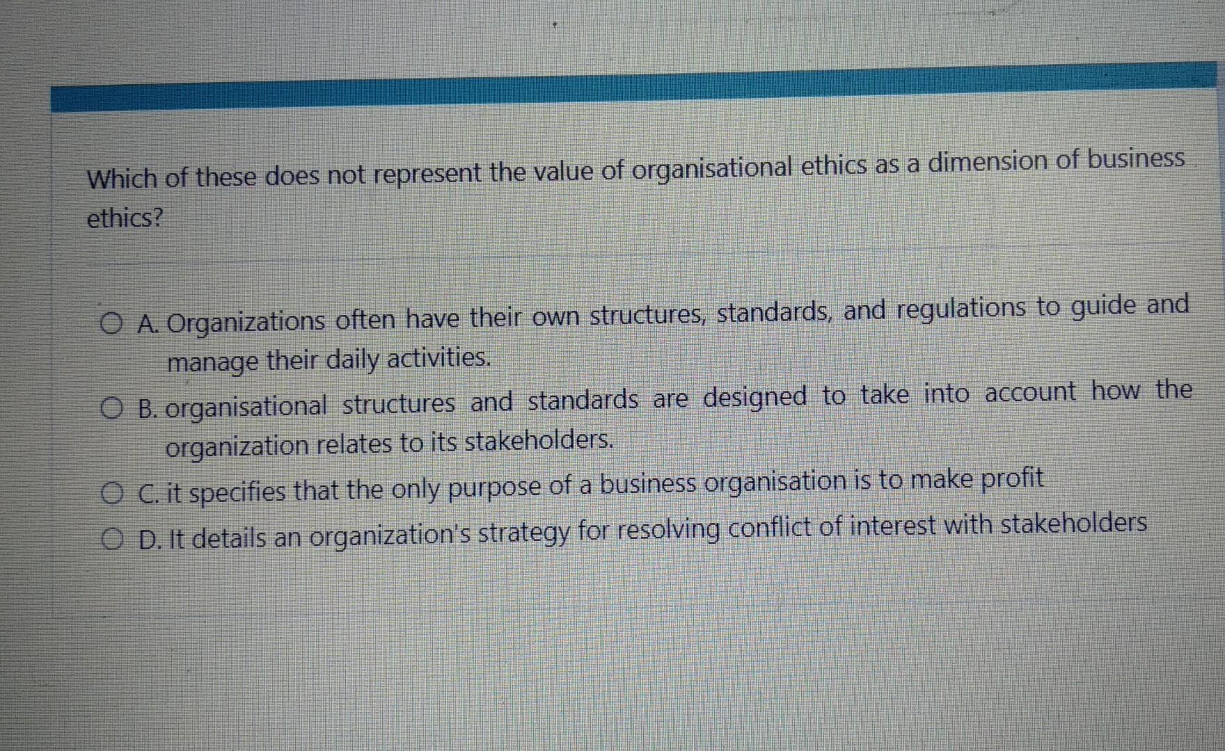 Which of these does not represent the value of