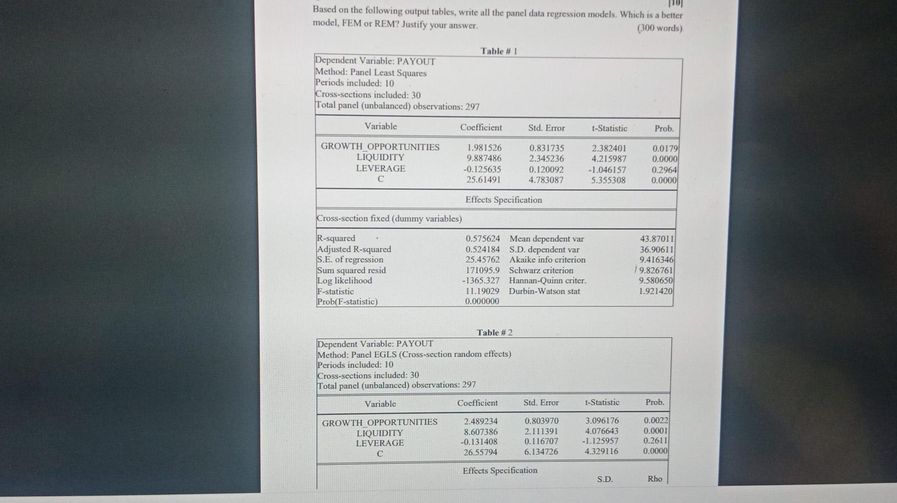 i want answer tonight Based on the following