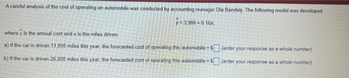 A careful analysis of the cost of operating an