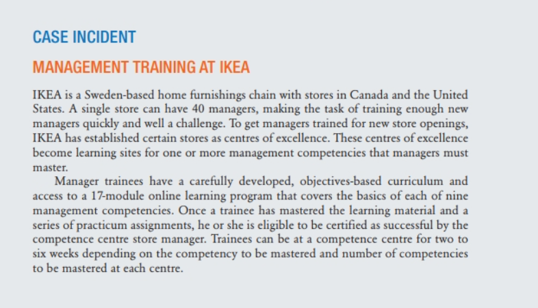 CASE INCIDENT MANAGEMENT TRAINING AT IKEA IKEA is