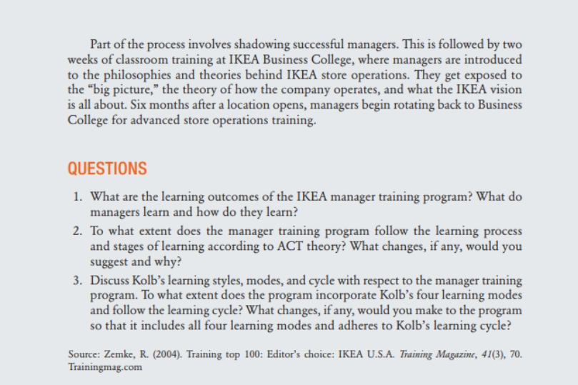 CASE INCIDENT MANAGEMENT TRAINING AT IKEA IKEA is