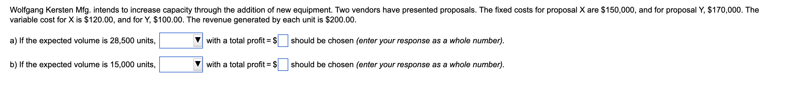 Wolfgang Kersten Mfg. intends to increase