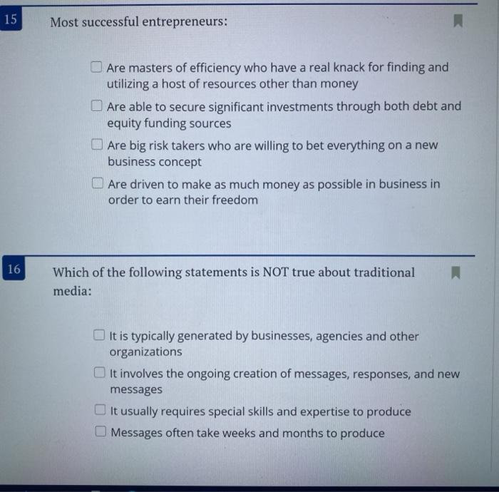 13 Which of the following statements is most