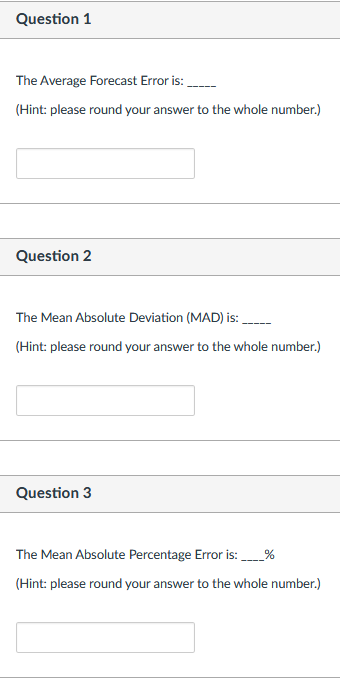 Please list formulas or rationale! Thank You!