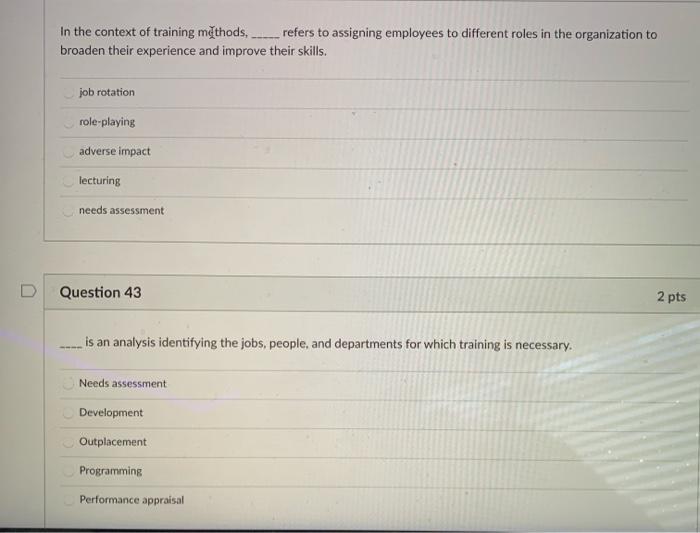 In the context of training methods. -_- refers to