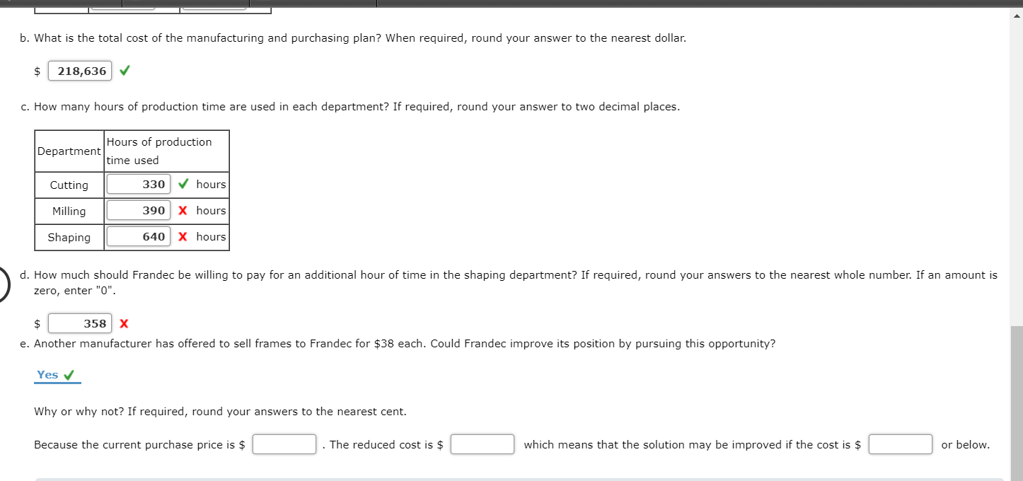 Problem 4-17 (Algorithmic) Frandec Company