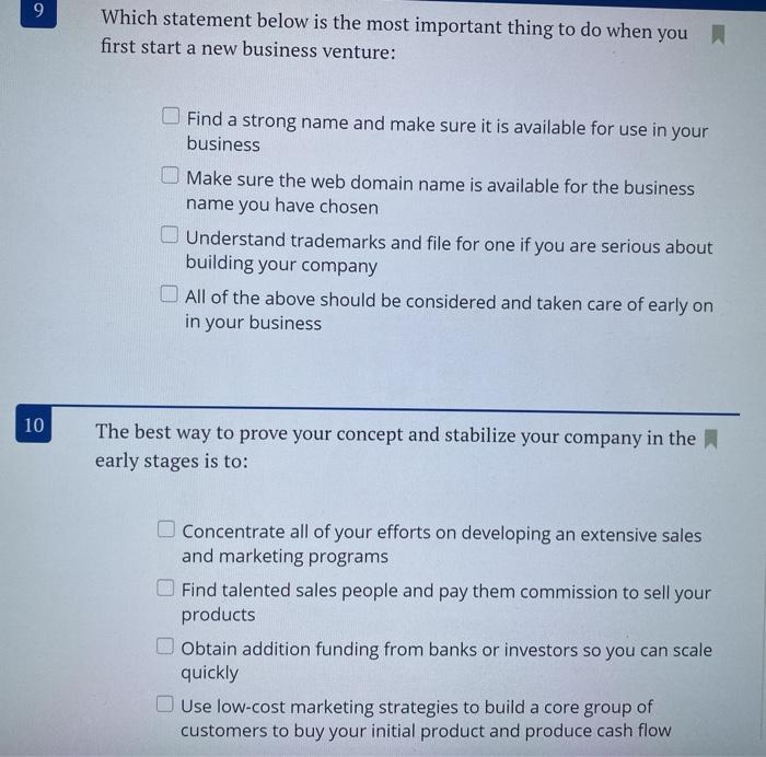 7 Which are the most important factors to