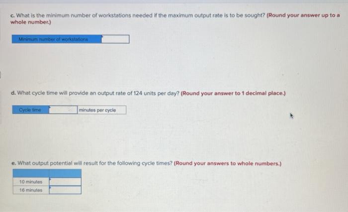 An assembly line with 15 tasks is to be balanced.