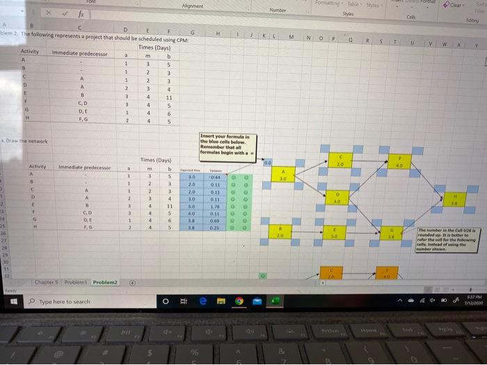 I do not understand how to figure the numbers for