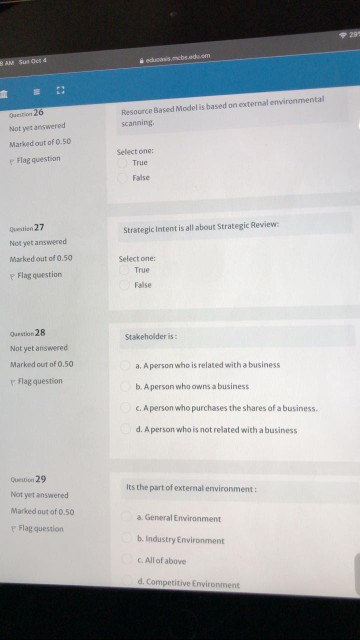 is.mbs.edu.com AM Sun eta Resource Based Model is