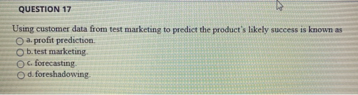 QUESTION 13 Services can be O a. inventoried. O