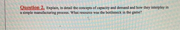 Question 3. Explain, in detail how inventory,