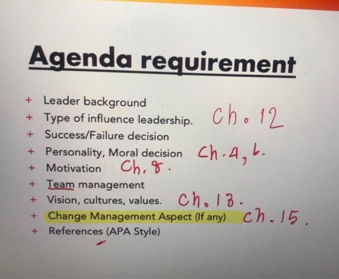 Change management Aspect of Steve Jobs (Please do