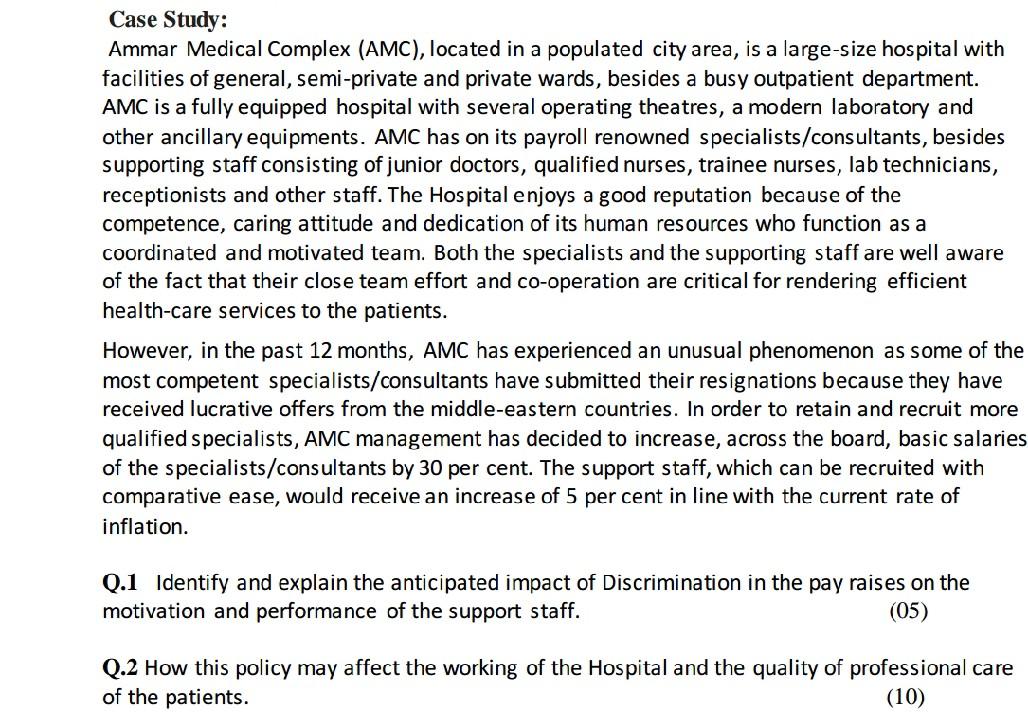 note : this humain behaviour assignment Case