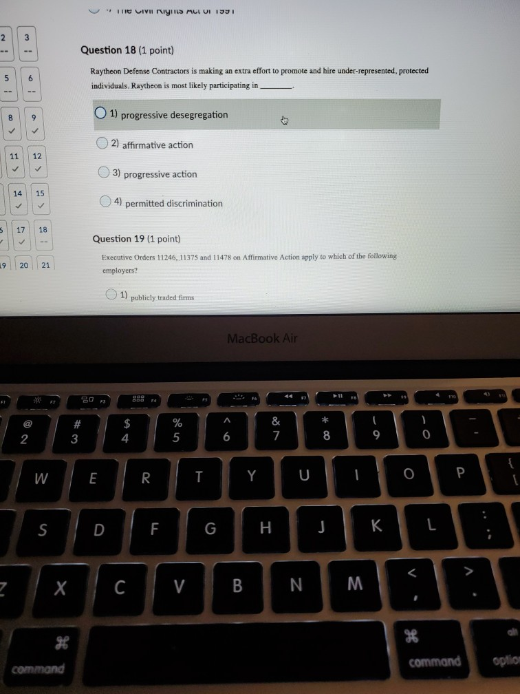 THE LIVING IS MUL OI 1991 2 3 Question 18 (1