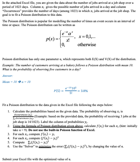 1. Calculate the probabilities based on the given