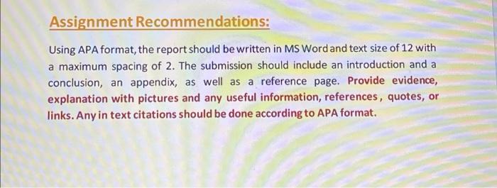 Due 4th June at 08:30am Submit your work using