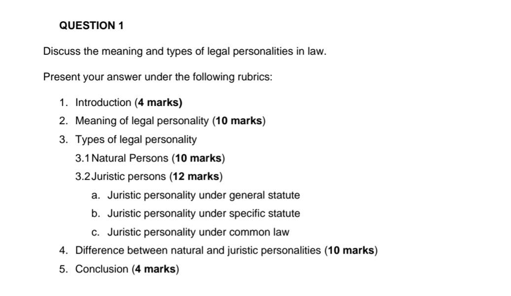 answe 1 - 5 read the question and understand