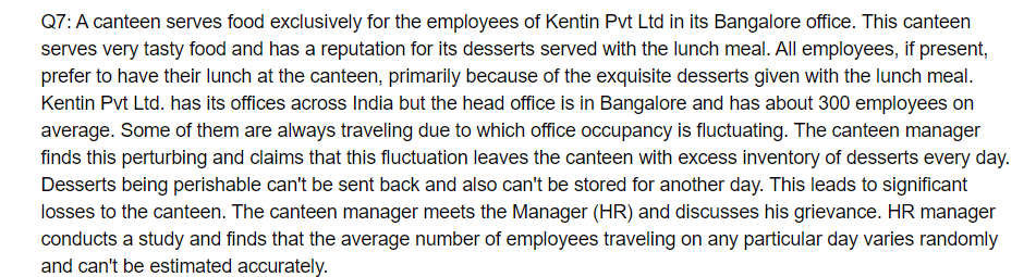 How would we can classify the deserts inventory