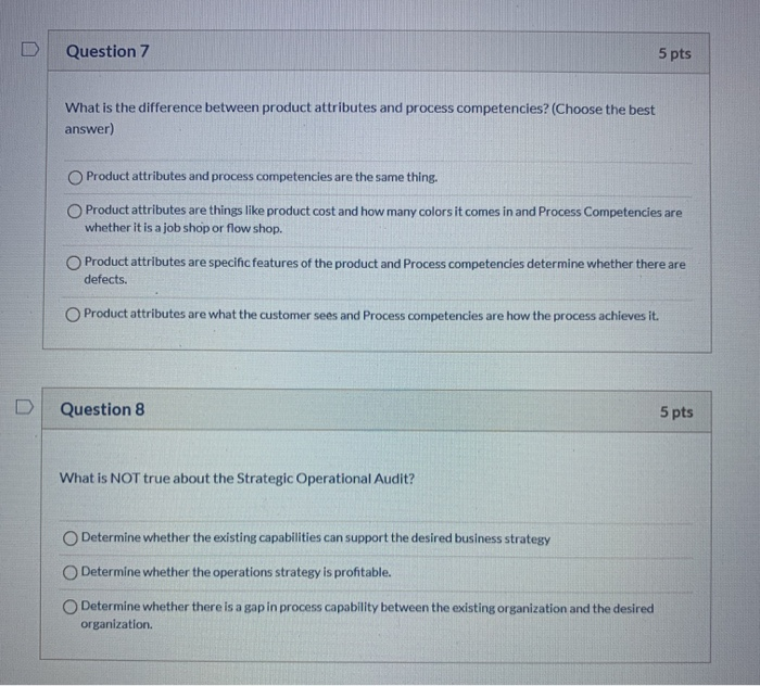 D Question 5 5 pts Given the following accounting