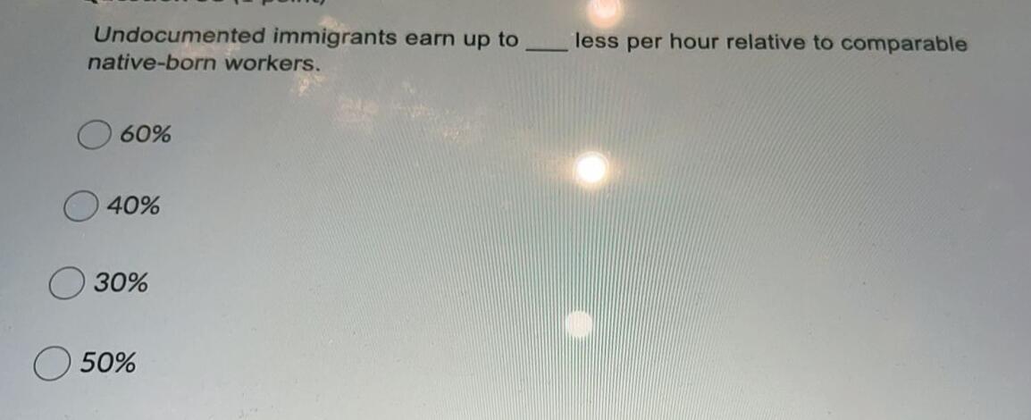 OB Undocumented immigrants earn up to native-born