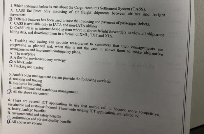 b 3. Which statement below is true about the