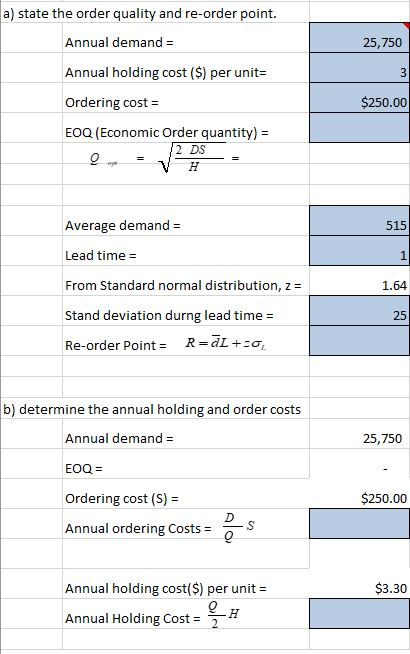 Problem 1. Given the following information,