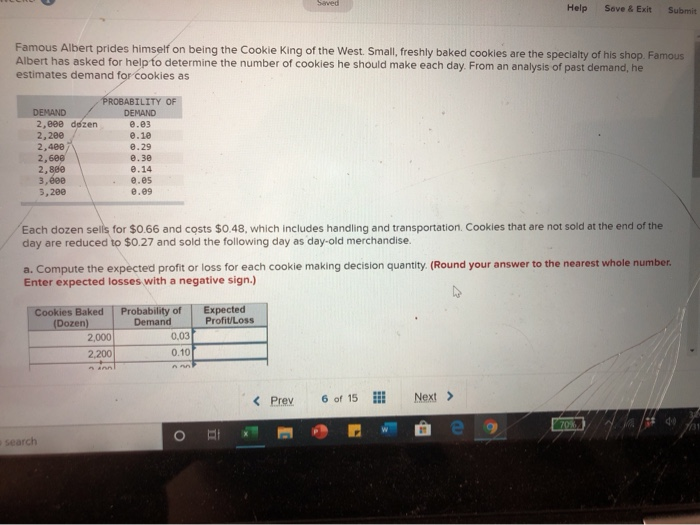 Seved Help Save & Exit Submit Famous Albert