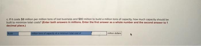 The Ace Steel Mill estimates the demand for steel