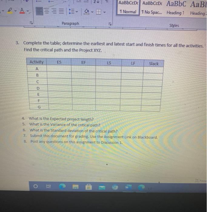 Ceferences Mailings Review View Help CA Aa Do ADA