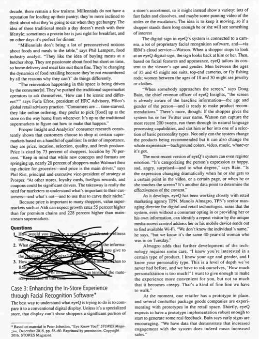 decade, there remain a few truisms. Millennials