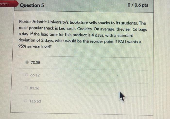 it says 70.58 is wrong please provide correct