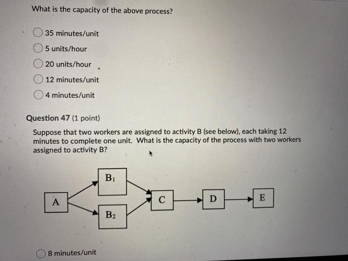 Suppose that a particular business process