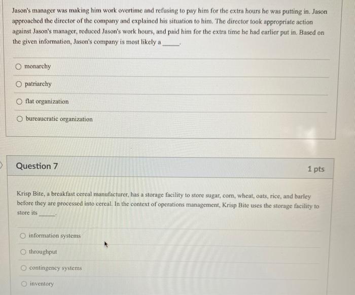 Jason's manager was making him work overtime and