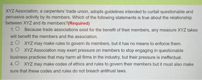 Please note: explaining answers are not required.